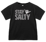 Stay Salty Tee, Black  (Infant, Toddler, Youth, Adult)
