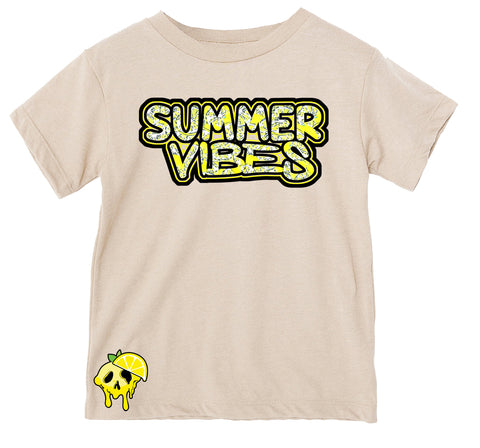 Summer Vibes Tee or Tank, Natural (Infant, Toddler, Youth, Adult)