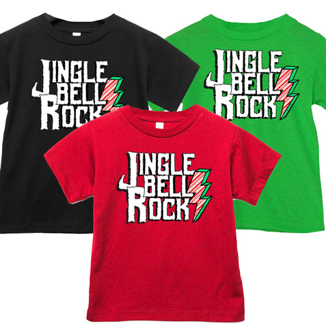 Jingle Bell Rock Tees, (Baby, Kids, Adult)