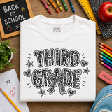 Third Grade Composition BOW Tee (Multiple Options)