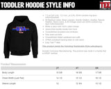UGA Vegas Logo Hoodie, Black
