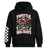 Throttle Holidays  (Hoodie, Long Sleeve, or Tee Shirt)