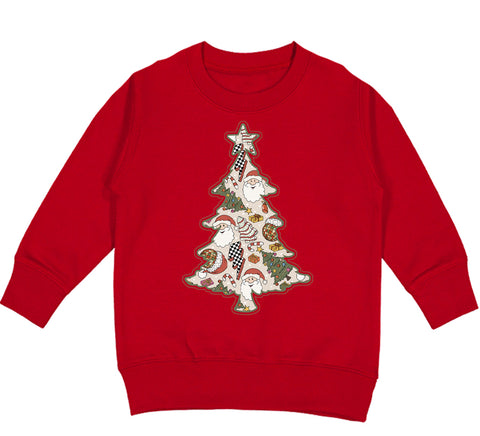 Tree Crew Sweatshirt, Red(Toddler, Youth, Adult)