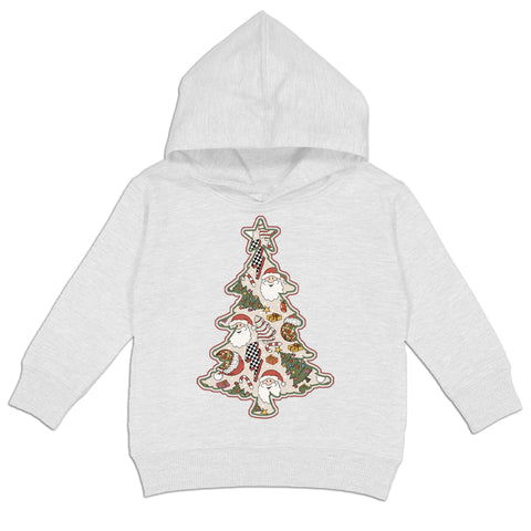 Tree  Hoodie, White (Toddler, Youth, Adult)