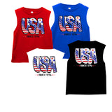 USA Eagle Muscle Tanks, (Multiple Options)