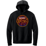 UGA Vegas Logo Hoodie, Black