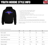 UGA Vegas Logo Hoodie, Black