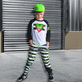 Zombie HEART Raglans, (Multiple Options)