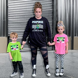 MOMBIE Crew Sweatshirt, Black