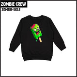 ZOMBIESICLE Crew Sweatshirt, Black