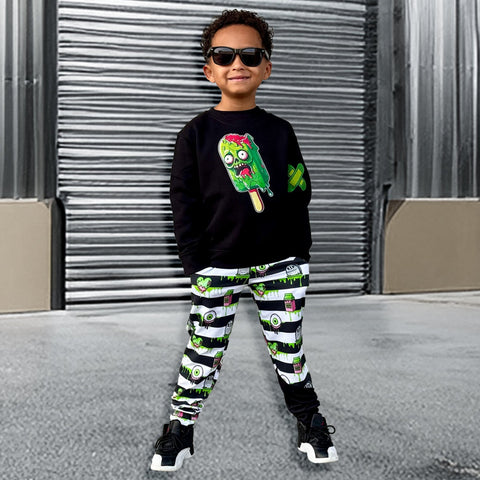 ZOMBIESICLE Crew Sweatshirt, Black