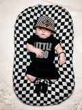 CHECK/LEATHER BRIM w/Leather Patch Lidz (Infant, Toddler, Kids)