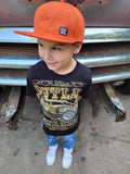 Outlaw Hot Rod Tee or Tank, Black  (Infant, Toddler, Youth, Adult)