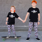 SK8R Ghost Tee, Black (Infant, Toddler, Youth, Adult)