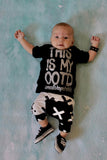 OOTD Tee, Black- ( Infant, Toddler, Youth)