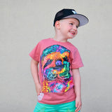 *WD SLOTH Tee, CLAY  (Toddler, Youth, Adult)