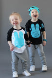BunnyX  LS Shirt, Black (Infant, Toddler, Youth)