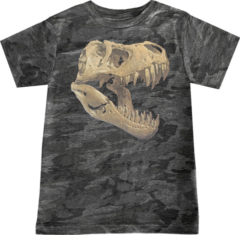 3D Dino Tee, Smoke Camo (Infant, Toddler, Youth, Adult)