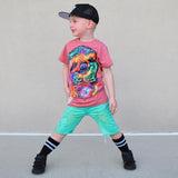 *WD SLOTH Tee, CLAY  (Toddler, Youth, Adult)
