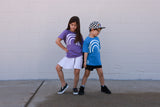 Over the Rainbow Tee, Purple (Infant, Toddler, Youth, Adult)