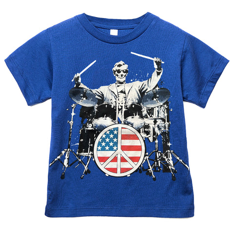 Abe Tee, Royal (Toddler, Youth, Adult)