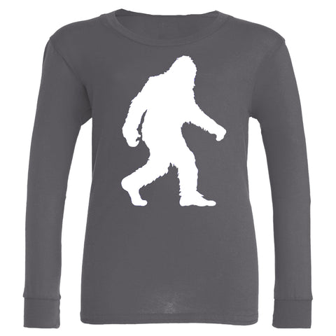 BIGFOOT Long Sleeve Shirt, Charc (Infant, Toddler, Youth, Adult)