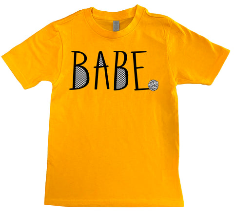 Babe Tee, Gold (Infant, Toddler, Youth, Adult)