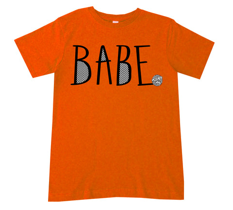 Babe Tee, Orange (Infant, Toddler, Youth, Adult)