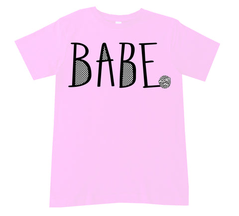 Babe Tee, Lt. Pink (Infant, Toddler, Youth, Adult)