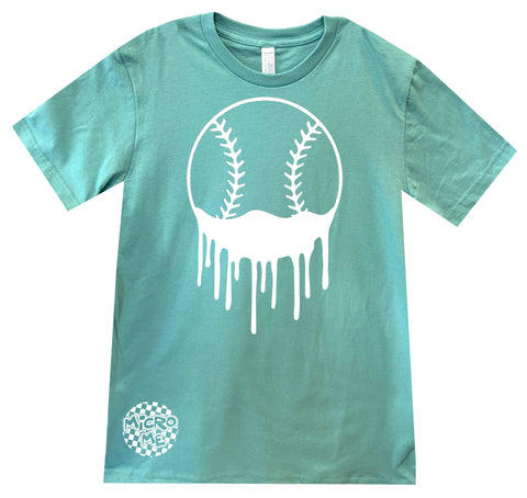 Baseball Drip Tee, Saltwater (Infant, Toddler, Youth, Adult)