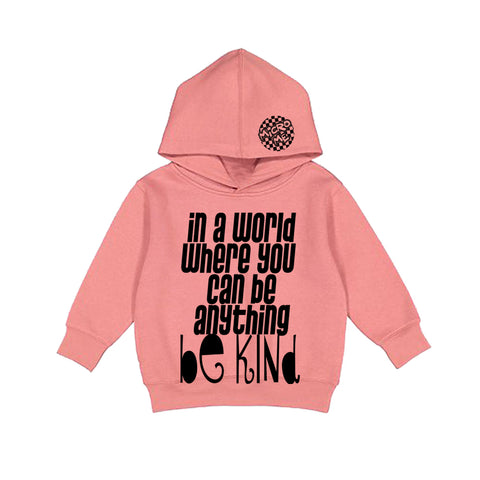 Be Kind  Hoodie, Clay  (Toddler, Youth, Adult)