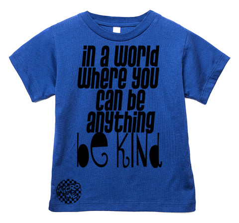 Be Kind Tee, Royal  (Infant, Toddler, Youth, Adult)