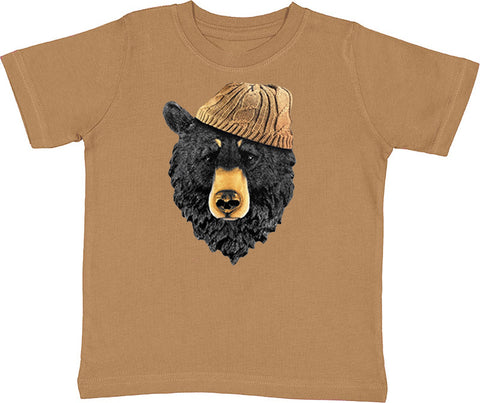 Bear  Tee, Coyote Brown (Toddler, Youth, Adult)