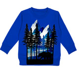 *Bear Blues Crew Sweatshirt, Royal (Toddler, Youth, Adult)
