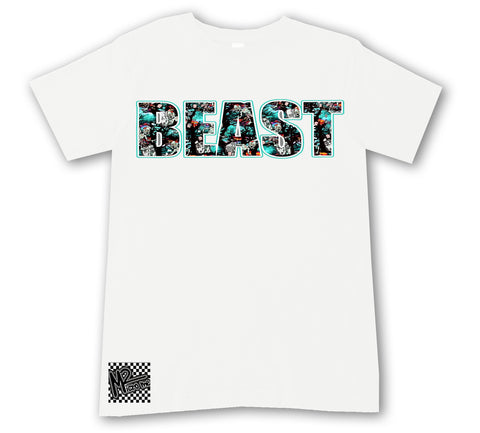 ZS-Beast Tee, White (Infant, Toddler, Youth)