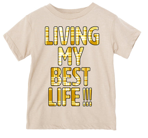 Best Life Tee,  Natural (Infant, Toddler, Youth, Adult)