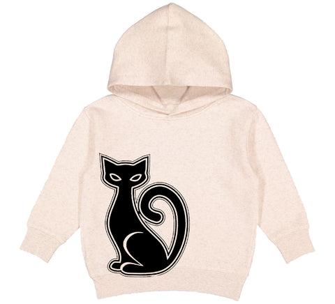 Black Cats Hoodie, Natural (Toddler, Youth, Adult)