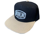 Black/Khaki Classic Patch Snapback, (Infant/Toddler, Child, Adult)