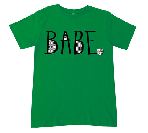 Babe Tee, Green (Infant, Toddler, Youth, Adult)