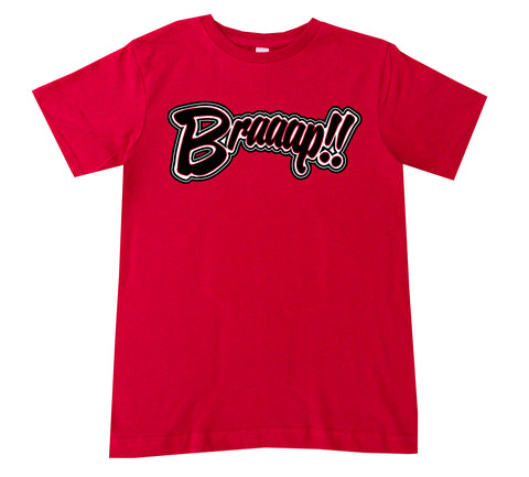 Braaaap Tee,  Red (infant, toddler, youth, adult)