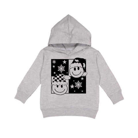 Happy Checker Hoodie, Heather (Toddler, Youth)