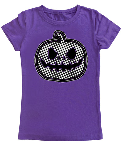Checker Jack GIRLS Fitted Tee, Purple (Youth, Adult)