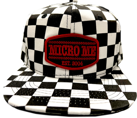 Checkerboard Red Patch Snapback (Infant/Toddler, Child)