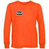 Classic Patch  LS Shirt, Orange  (Toddler, Youth , Adult)