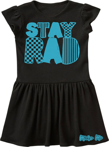 SR-Stay Rad Dress, Black/Teal (Infant, Toddler)
