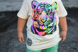 WD Tiger Tee, Natural (Toddler, Youth, Adult)