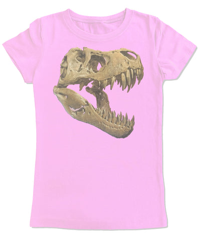 3-D Dino GIRLS Fitted Tee, Lt. Pink (Youth, Adult)