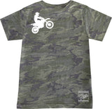 *Dirtbiker Tee OR Muscle Tank, Vintage Camo- (6M-Youth XL)