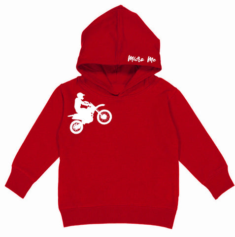 RC-Dirtbiker Hoodie, Red (Toddler, Youth, Adult)