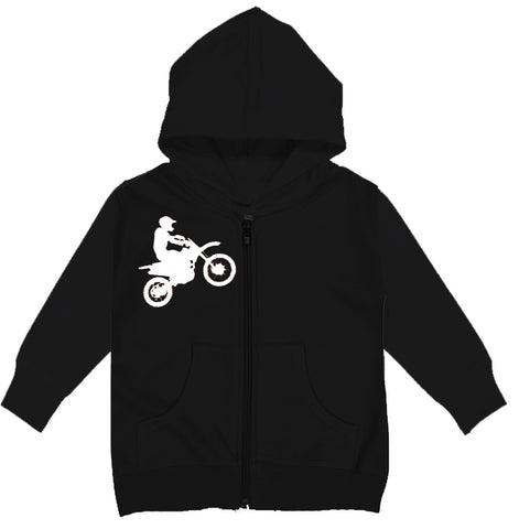 RC-Dirtbiker Zip Hoodie, Black (Infant, Toddler,Youth)